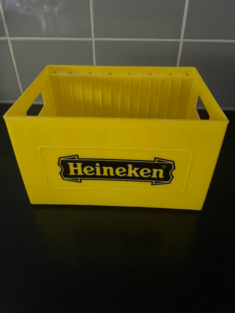 Heineken cd kratje, Minder dan 35 cm, Ophalen of Verzenden, Zo goed als nieuw, Minder dan 40 cm