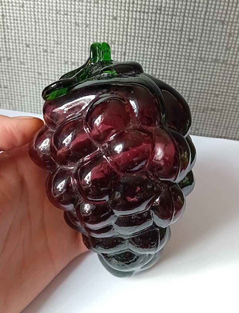 geblazen glas druiventros, Ophalen of Verzenden