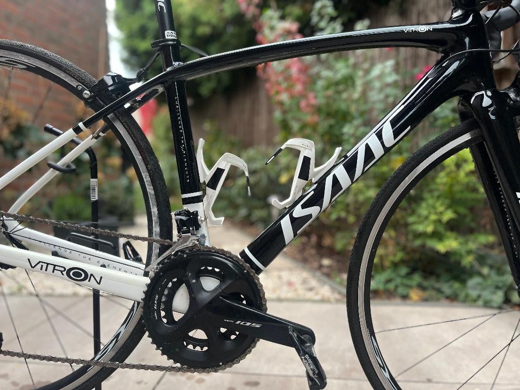 Isaac Wielrenfiets, Fietsen en Brommers, Fietsen | Racefietsen, 28 inch, Carbon, 49 tot 53 cm, Zo goed als nieuw
