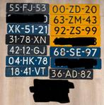 Oude kentekenplaten nummerborden license plates, Ophalen, Gebruikt, Auto's