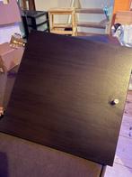 IKEA Kallax deur frontjes zwart/bruin (4 stuks), Ophalen, Gebruikt