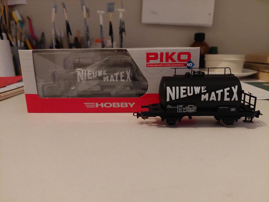 Piko nieuwe Matex tankwagon, Gelijkstroom, Analoog, Nieuw, Wagon