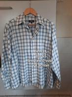 Hema geruit overhemd, maat L 100%cotton, Ophalen of Verzenden, Zo goed als nieuw, Hema, Overige halswijdtes