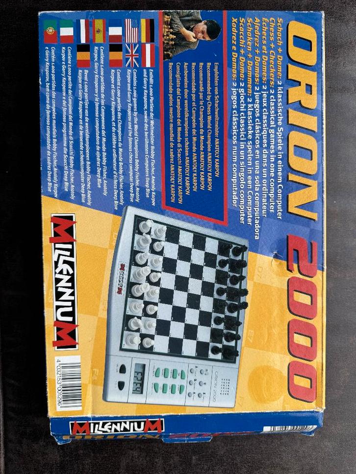Schaak Computer Orion, Hobby en Vrije tijd, Gezelschapsspellen | Bordspellen, Zo goed als nieuw, Ophalen
