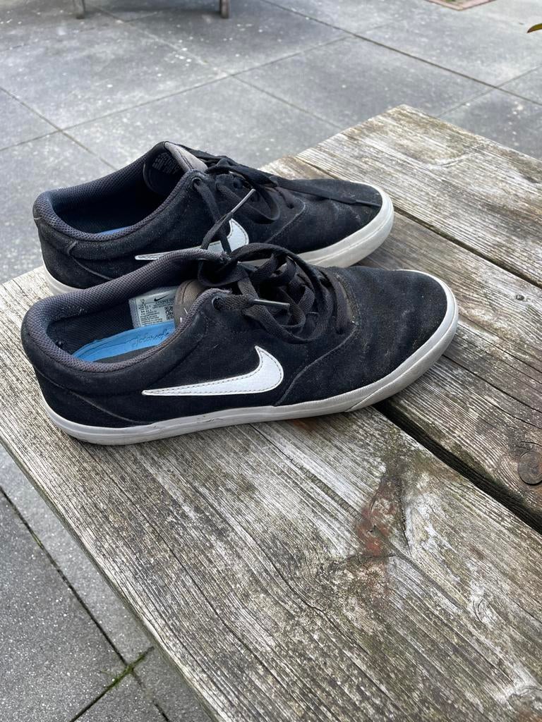Nike SB Chron 2 sneakers - Zwart - Maat 42.5, Ophalen, Gedragen, Zwart, Sneakers of Gympen