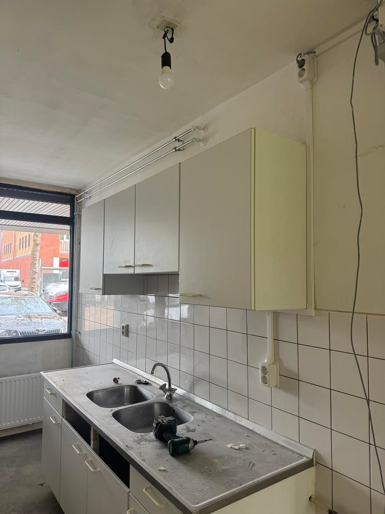 keuken kastjes gratis afhalen, Huis en Inrichting, Ophalen, Gebruikt, Brunzyl, Wit