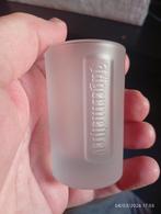 2 Cl wit Jägermeister shotglas – nieuw / goede staat, Ophalen of Verzenden