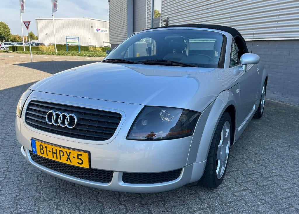 Audi TT 1.8 Turbo Roadster Cabrio, Auto's, Voorwielaandrijving, TT, Zwart, Cabriolet