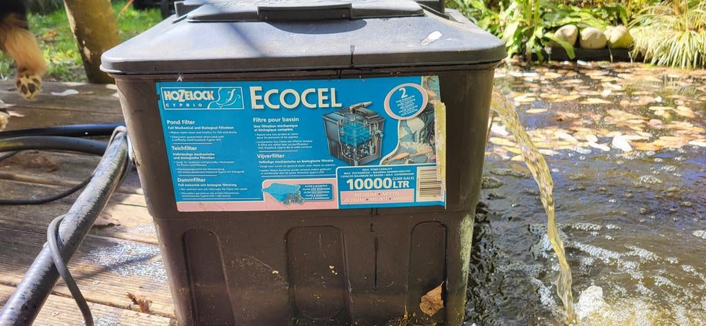 Complete Velda - Hozelock Ecocel 10.000 vijverpomp, Ophalen, Gebruikt, Vijverfilter
