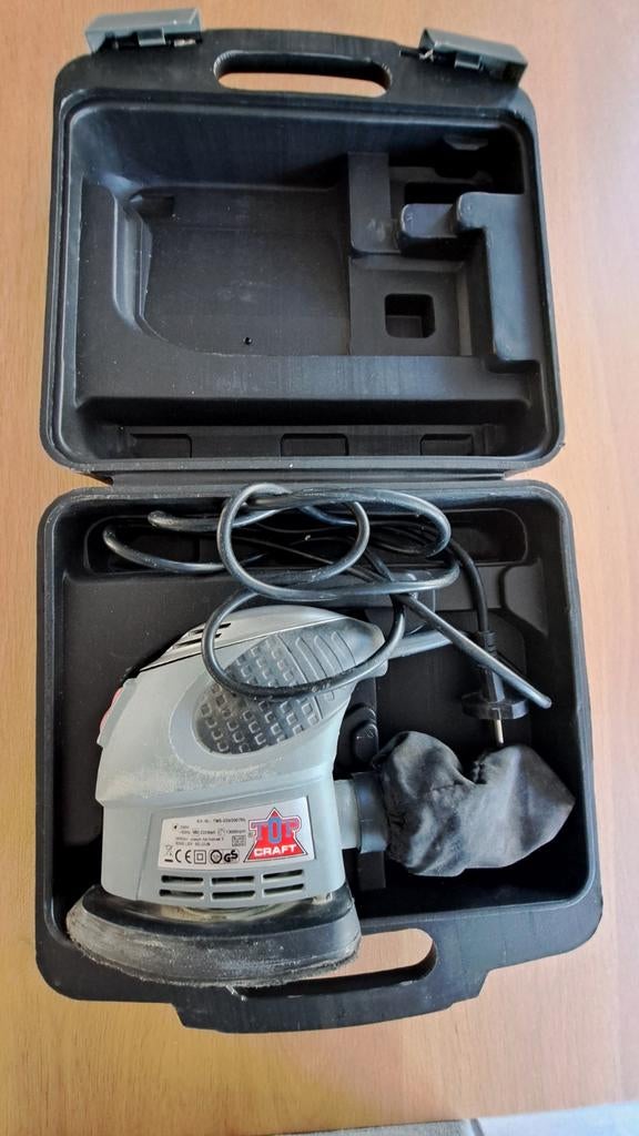 ** Prima multischuurmachine in koffer, Ophalen of Verzenden, Gebruikt, Minder dan 600 watt, Vlakschuurmachine