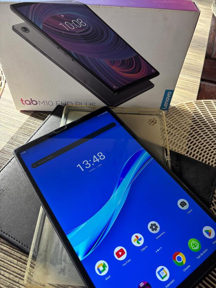 Lenovo tabM10 FHD Plus, Computers en Software, Android Tablets, Zo goed als nieuw, Wi-Fi, 10 inch, 128 GB, Uitbreidbaar geheugen