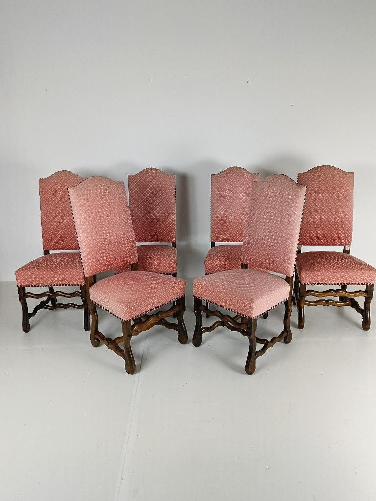 Beech Os De Mouton eetkamer stoelen (set of 4), Ophalen of Verzenden