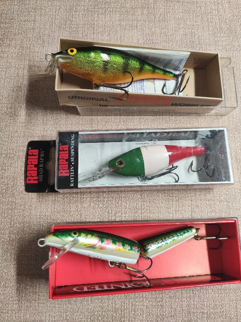 Set 3 verschillende Rapala pluggen ( kunstaas ) Nieuw !, Watersport en Boten, Hengelsport | Roofvissen, Ophalen of Verzenden, Nieuw