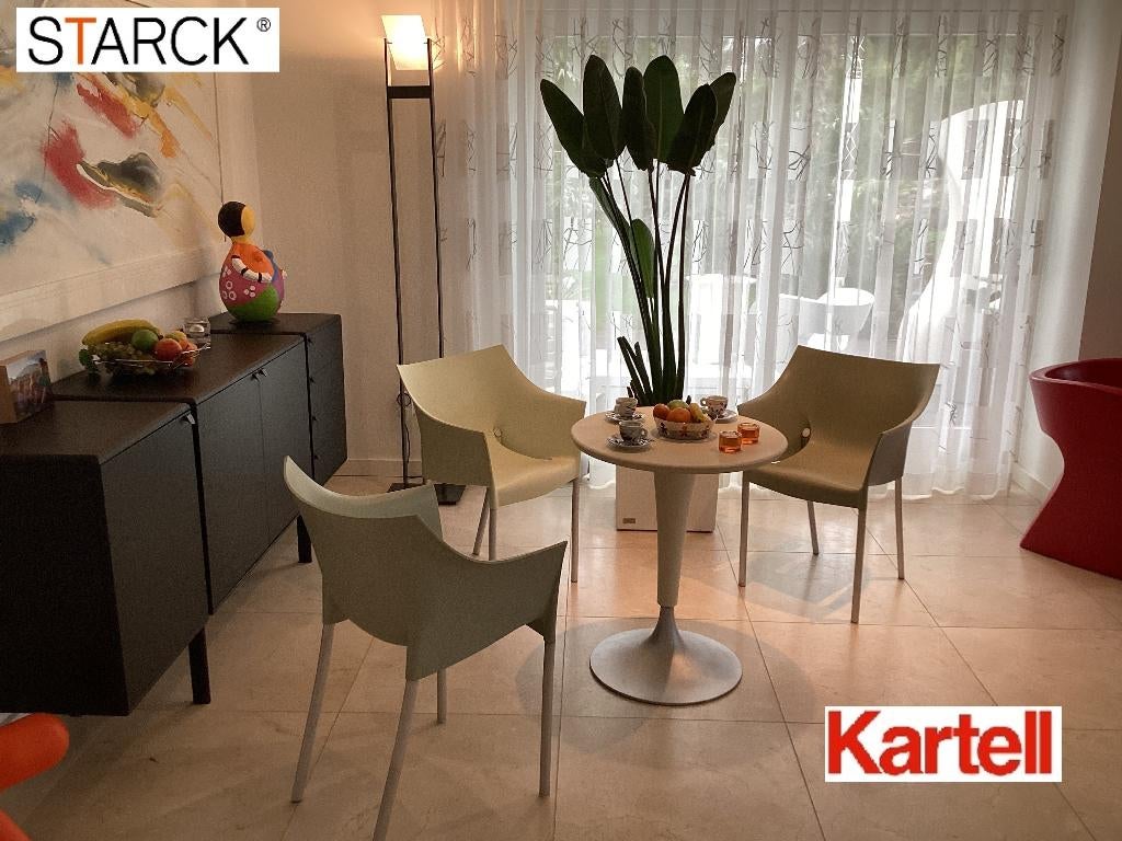 Design stoelen Dr. No design Philippe Starck retro vintage, Ophalen, Zo goed als nieuw, Overige materialen, Design retro vintage modern art kunst vormgeving