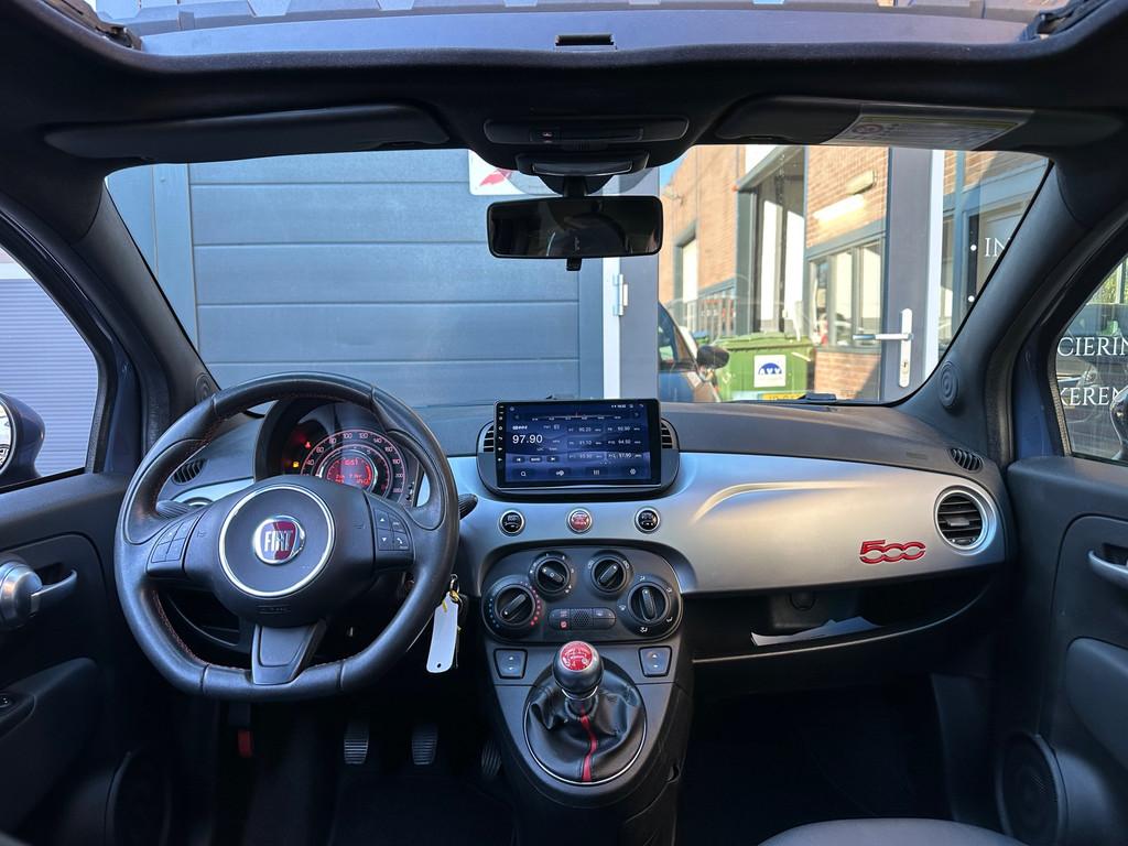 Fiat 500 0.9 TwinAir Lounge 500S|Carplay|Pano|Airco|Leder, Voorwielaandrijving, 86 pk, Gebruikt, 905 kg