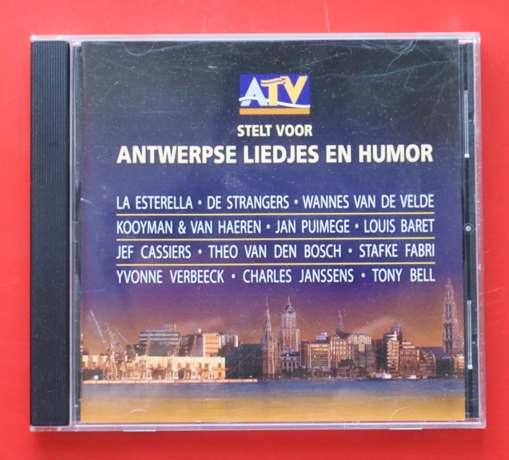 cd ATV stelt voor Antwerpse liedjes en humor met Jan Puimege, Ophalen of Verzenden, Gebruikt