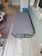 Opvouwbaar logeerbed met matras, Gebruikt, Eenpersoons, Ophalen of Verzenden, 80 cm