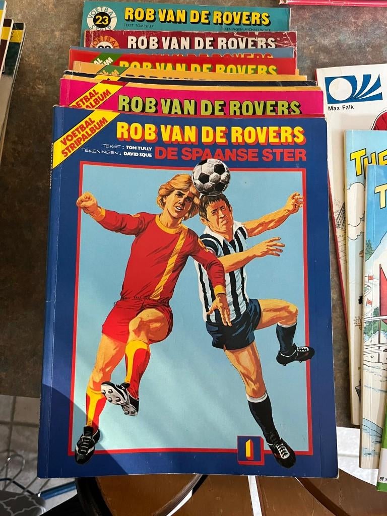 stripboeken Rob van de Rovers, Gelezen, Tom Tully, Ophalen of Verzenden, Meerdere stripboeken