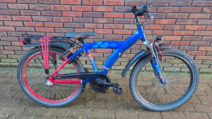 Nette 24 inch Batavus Snake, 3 versnellingen, Fietsen en Brommers, Fietsen | Jongens, Zo goed als nieuw, 24 inch, Handrem, Versnellingen
