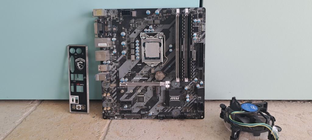 Intel i5 7400+ B250M BAZOOKA+ 16gb ram upgrade set, Computers en Software, Desktop Pc's, Ophalen