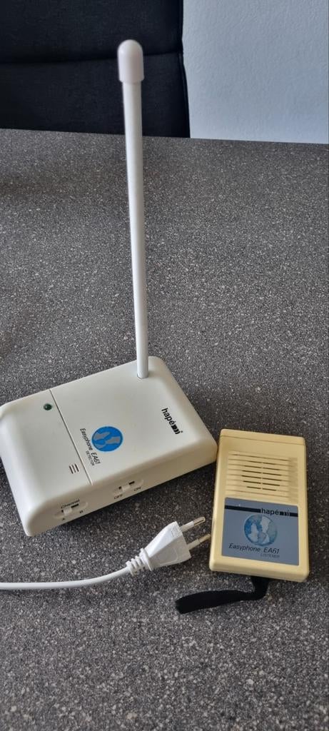 Babyfoon - Hape Easyphone EA61, Kinderen en Baby's, Babyfoons, Gebruikt, Minder dan 100 meter, Ophalen of Verzenden