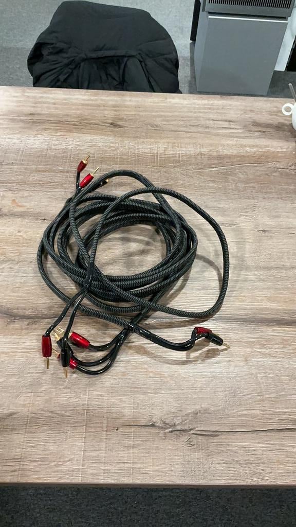 Audioquest Rocket44 2 x 4 meter single bi wire, Audio, Tv en Foto, Audiokabels en Televisiekabels, Ophalen, Zo goed als nieuw