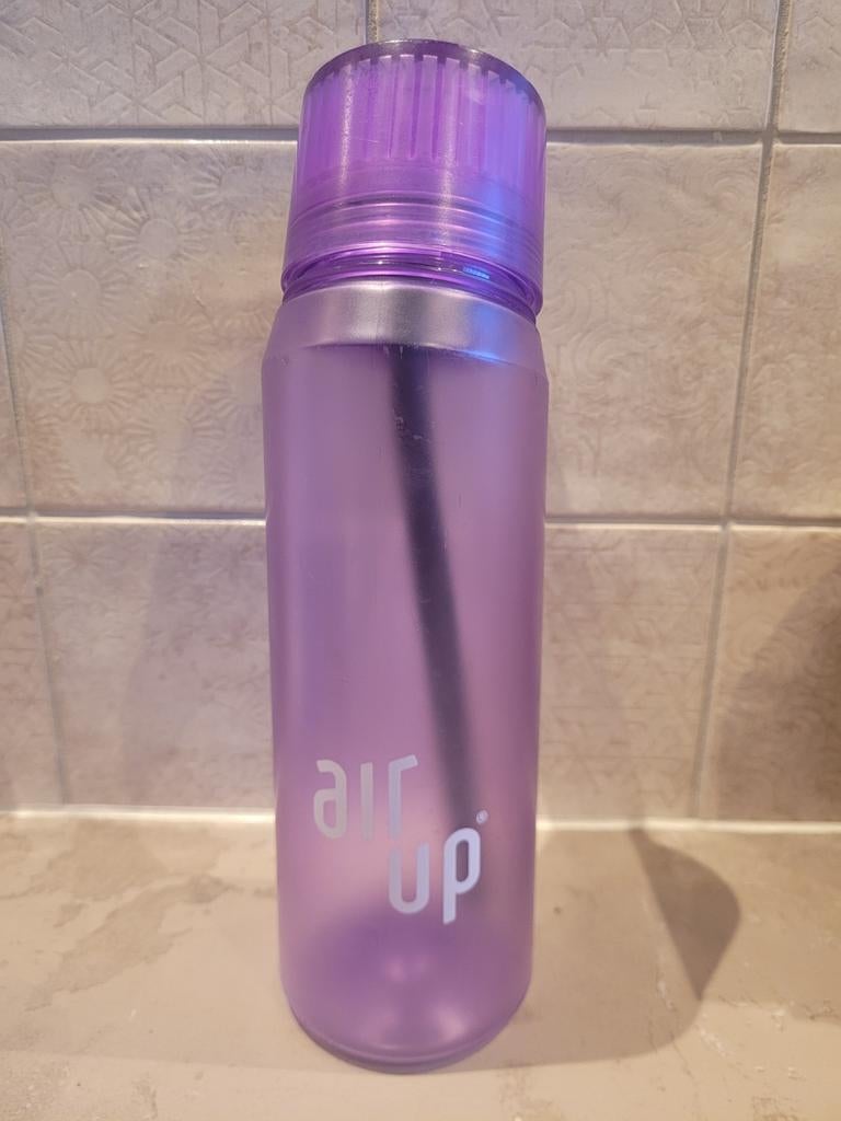 air up fles paars, Sport en Fitness, Bidons, Ophalen of Verzenden, Zo goed als nieuw