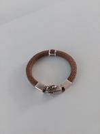 Buddha to Buddha armband 17 cm., Ophalen of Verzenden, Zo goed als nieuw, Zilver, Zilver