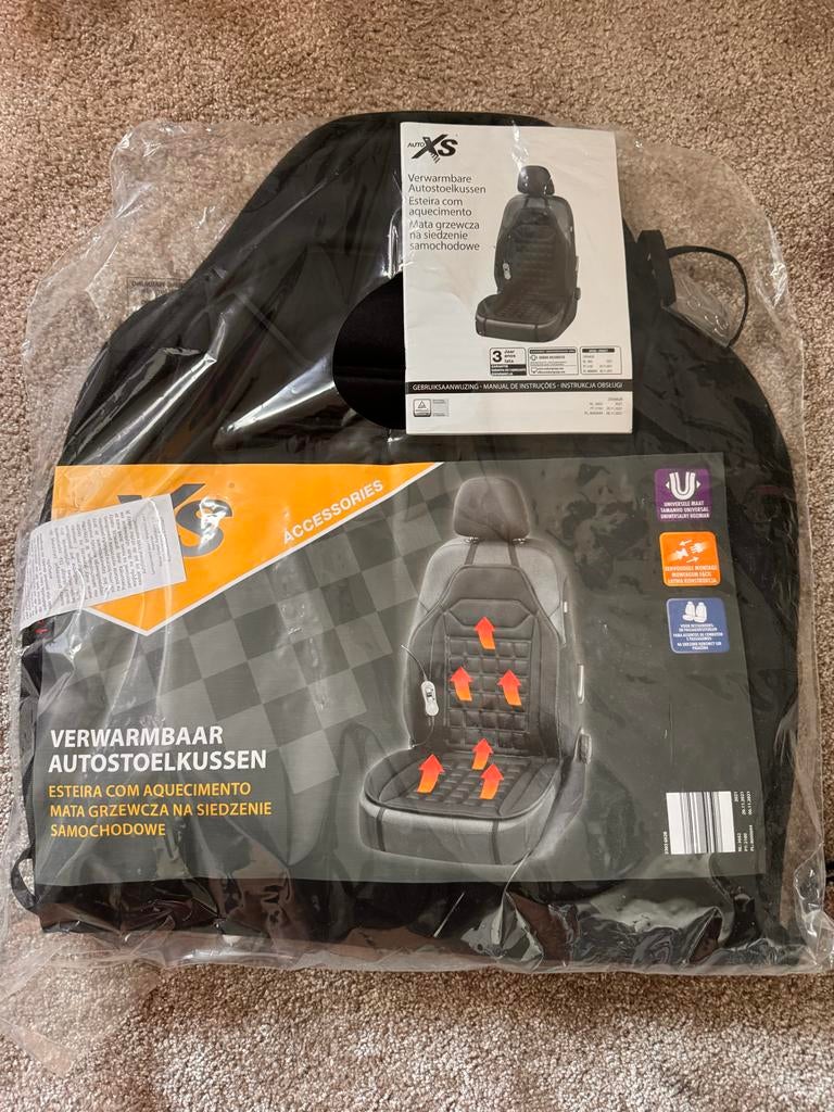 Verwarmbaar Autostoelkussen - Nieuw in verpakking, Ophalen of Verzenden, Nieuw