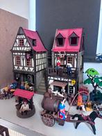 Playmobil kasteel vakwerkhuis herberg ridders, Kinderen en Baby's, Speelgoed | Playmobil, Ophalen of Verzenden, Gebruikt, Los playmobil