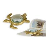 Schildpad Vergrootglas Gouden Decoratie, Ophalen of Verzenden