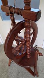 Vintage Houten Spinnewiel - Decoratief & Functioneel, Hobby en Vrije tijd, Ophalen, Gebruikt, Spinnewiel