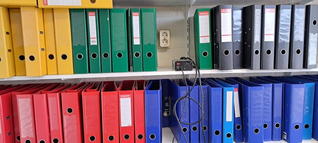 Grote partij ordners, Diversen, Ophalen