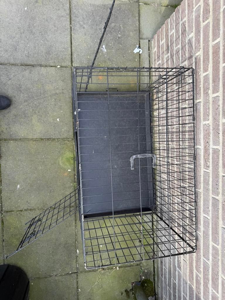 Hondenbench, Dieren en Toebehoren, Hondenhokken, Ophalen, Zo goed als nieuw, Minder dan 65 cm