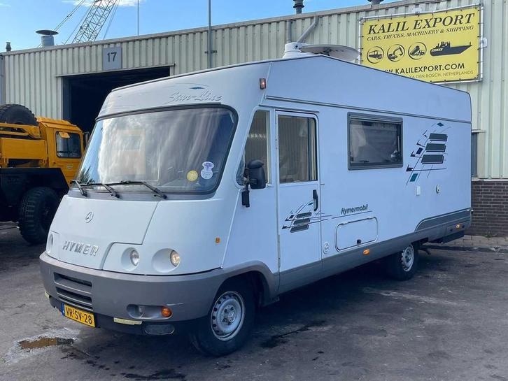 Hymer - B640 - Camper, Caravans en Kamperen, Campers, Bedrijf, Hymer, Overige brandstoffen