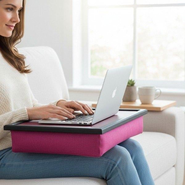 Laptoptafel met kussen – voor bank of bed, Laptray/Schootkussenwinkel, Verzenden, Nieuw, Info@laptray.nl