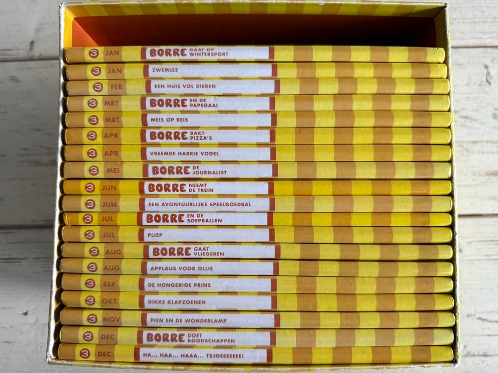 19 gele groep 3 BORRE boekjes, Boeken, 5 of 6 jaar, Fictie algemeen, Jongen of Meisje, Nieuw