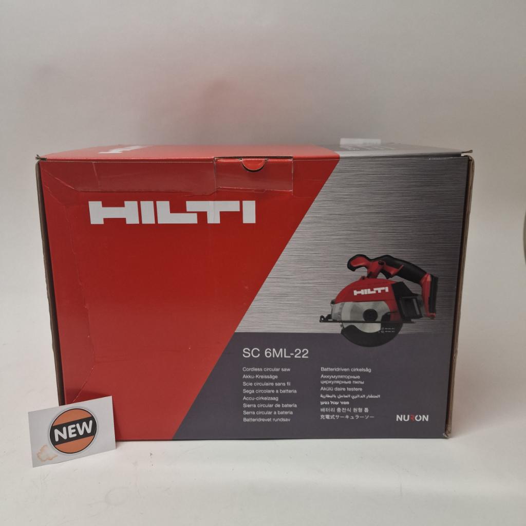Hilti SC 6ML-22 accucirkelzaag voor metaal Body | Nieuw, Hilti, Nieuw, Support@hilti.com, Hilti Corporation, Feldkircher Strasse 100, 
9494 Schaan
Liechtenstein