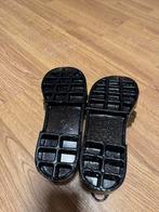 Zwarte sandalen met glitters maat 39, Ophalen of Verzenden, Gedragen, Zwart, Sandalen of Muiltjes