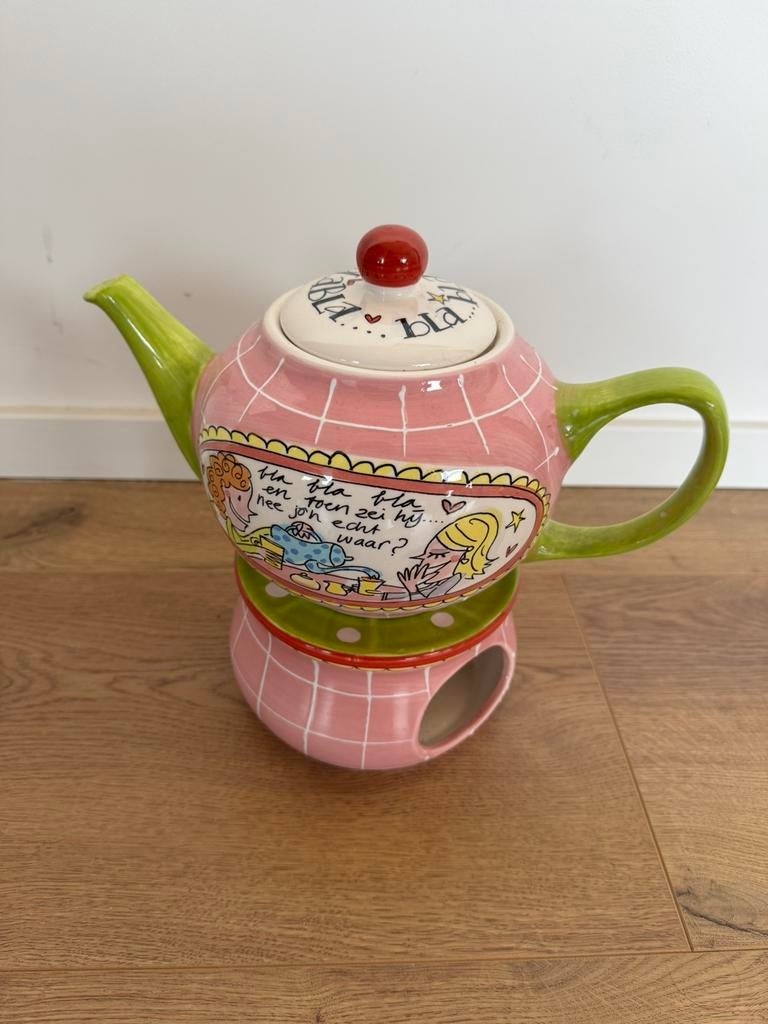 Blond theepot, Ophalen, Zo goed als nieuw