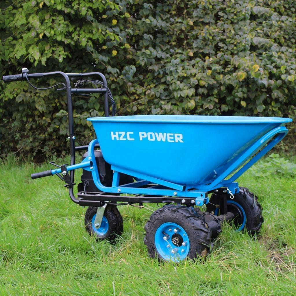 Elektrische Accu kruiwagen tot 230 kg laadvermogen, Tuin en Terras, Kruiwagens, Ophalen of Verzenden, Nieuw, Elektrisch, Hzc