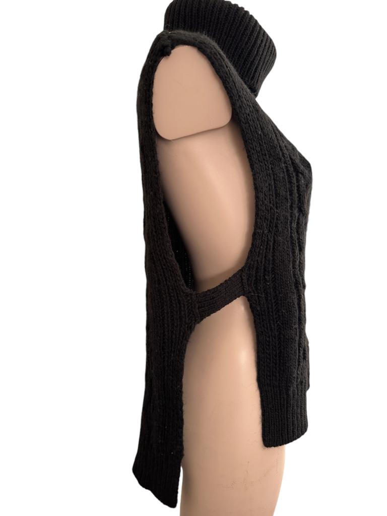 Rosemunde gilet One Size, Kleding | Dames, Maat 38/40 (M), Verzenden, Zwart, Zo goed als nieuw