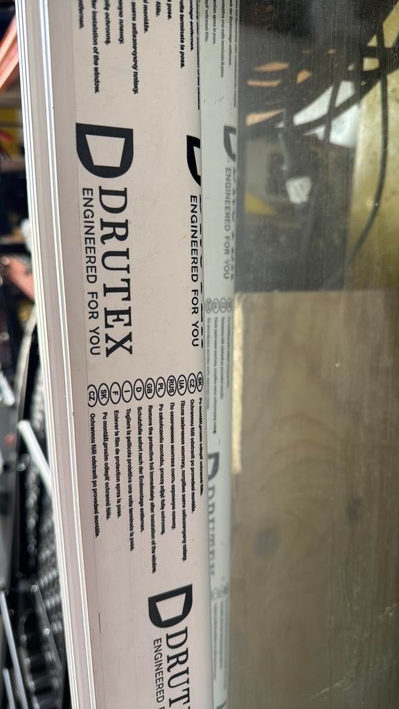 div  nieuwe kunstof kozijnen incl glas wit vastraam🌸, Ophalen, Gevelraam of Ruit, Minder dan 80 cm, Nieuw