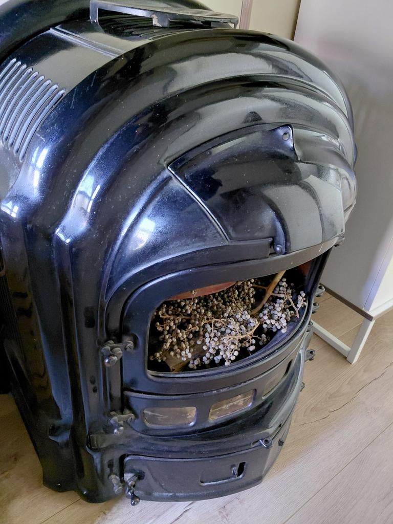 Oude kolen kachel, Antiek en Kunst, Ophalen of Verzenden