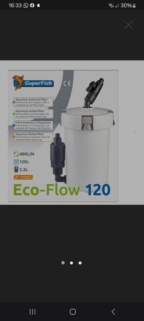 Ecoflow 120, Ophalen, Zo goed als nieuw