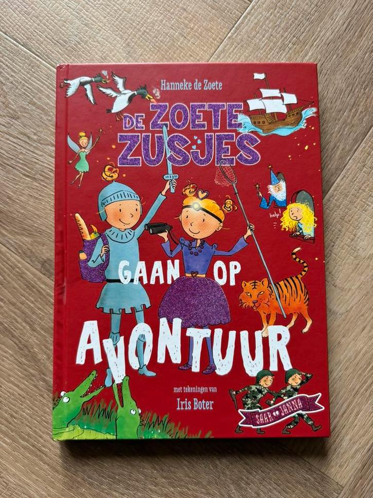 Boek | De zoete zusjes gaan op avontuur, Boeken, Kinderboeken | Jeugd | onder 10 jaar, Nieuw, Fictie algemeen, Ophalen of Verzenden