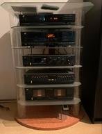 Sansui Stereo Set: CD, Cassette, Tuner, Amp, EQ, Power Amp, Audio, Tv en Foto, Gebruikt, Cassettedeck, Losse componenten, Ophalen