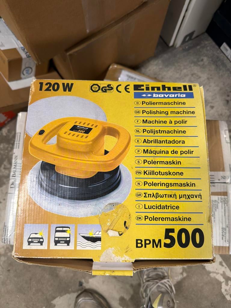 Einhell Bavaria BPM 500 Polijstmachine, Ophalen of Verzenden
