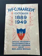 HFC HAARLEM 1889-1949 officieel programma 60-jarig bestaan, Ophalen of Verzenden, Gebruikt