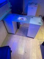 Nageltafel met afzuiging, Sieraden, Tassen en Uiterlijk, Uiterlijk | Cosmetica en Make-up, Ophalen of Verzenden, Zwart, Handen en Nagels